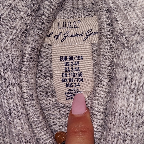 Mix/Match 2 for $10 Boys Mock Neck Sweater - Picture 2 of 2